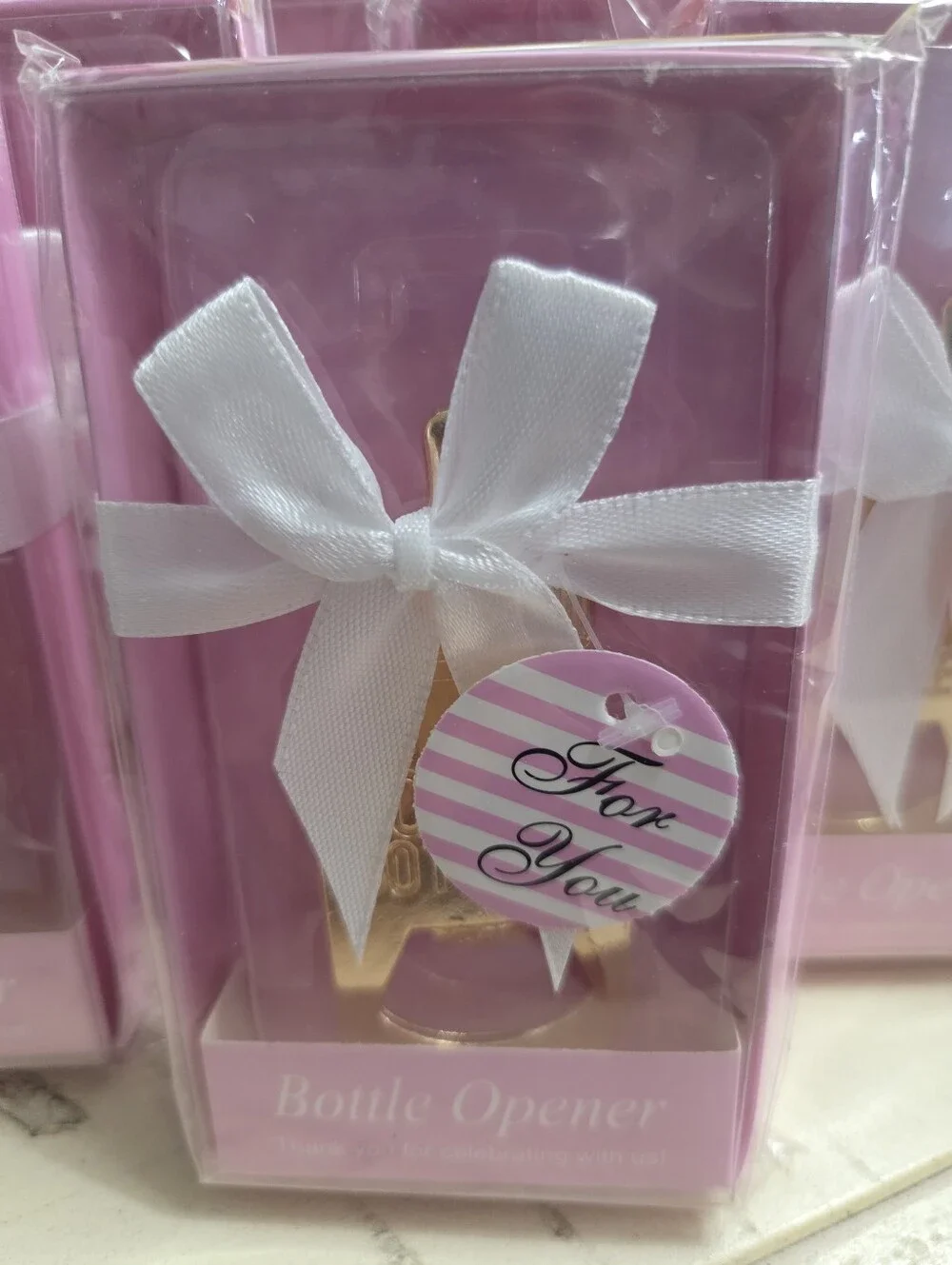9 Baby Shower Bottle Openers/ Party Favors/Souvenirs for Guests with Gift Boxes